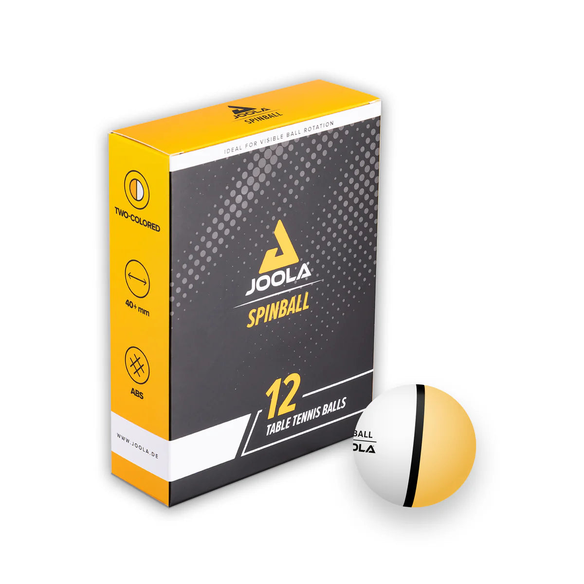 JOOLA Tafeltennisbal Spinball 2-COLOUR
