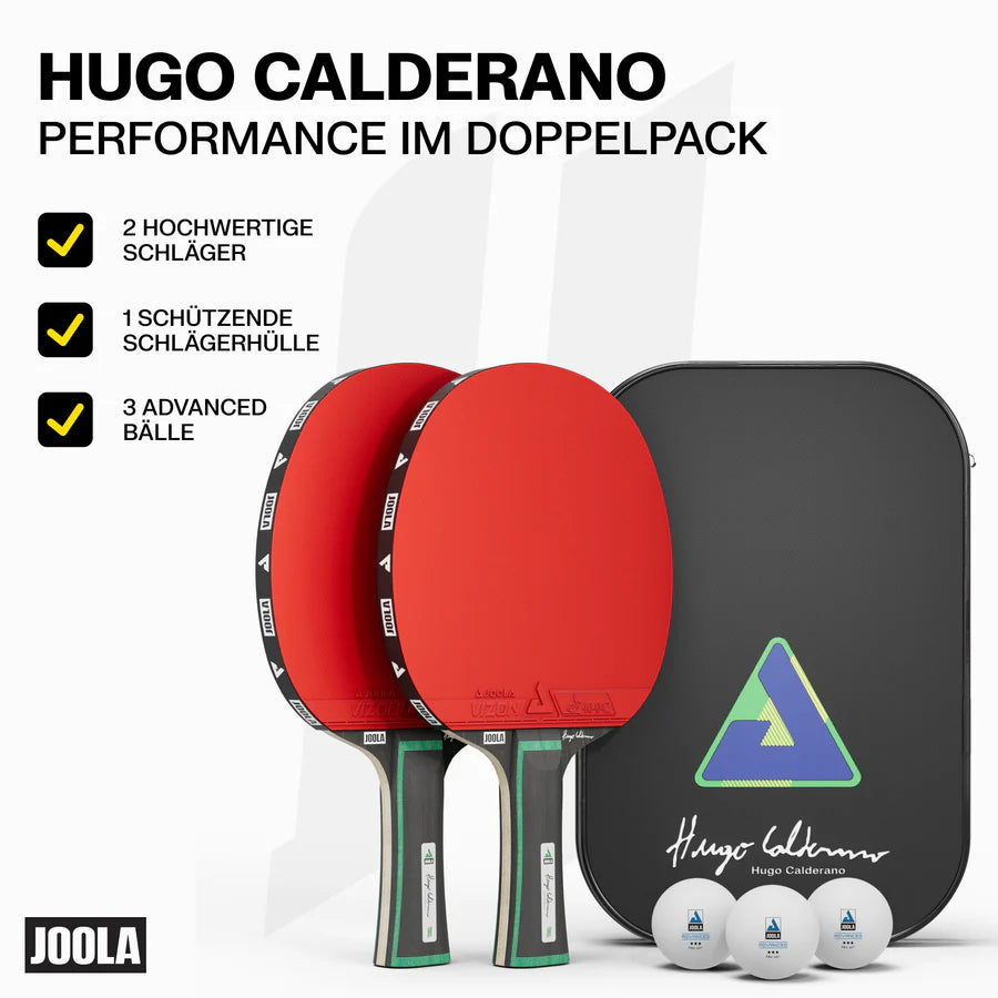 JOOLA Tafeltennis Hugo Calderano Edge Set
