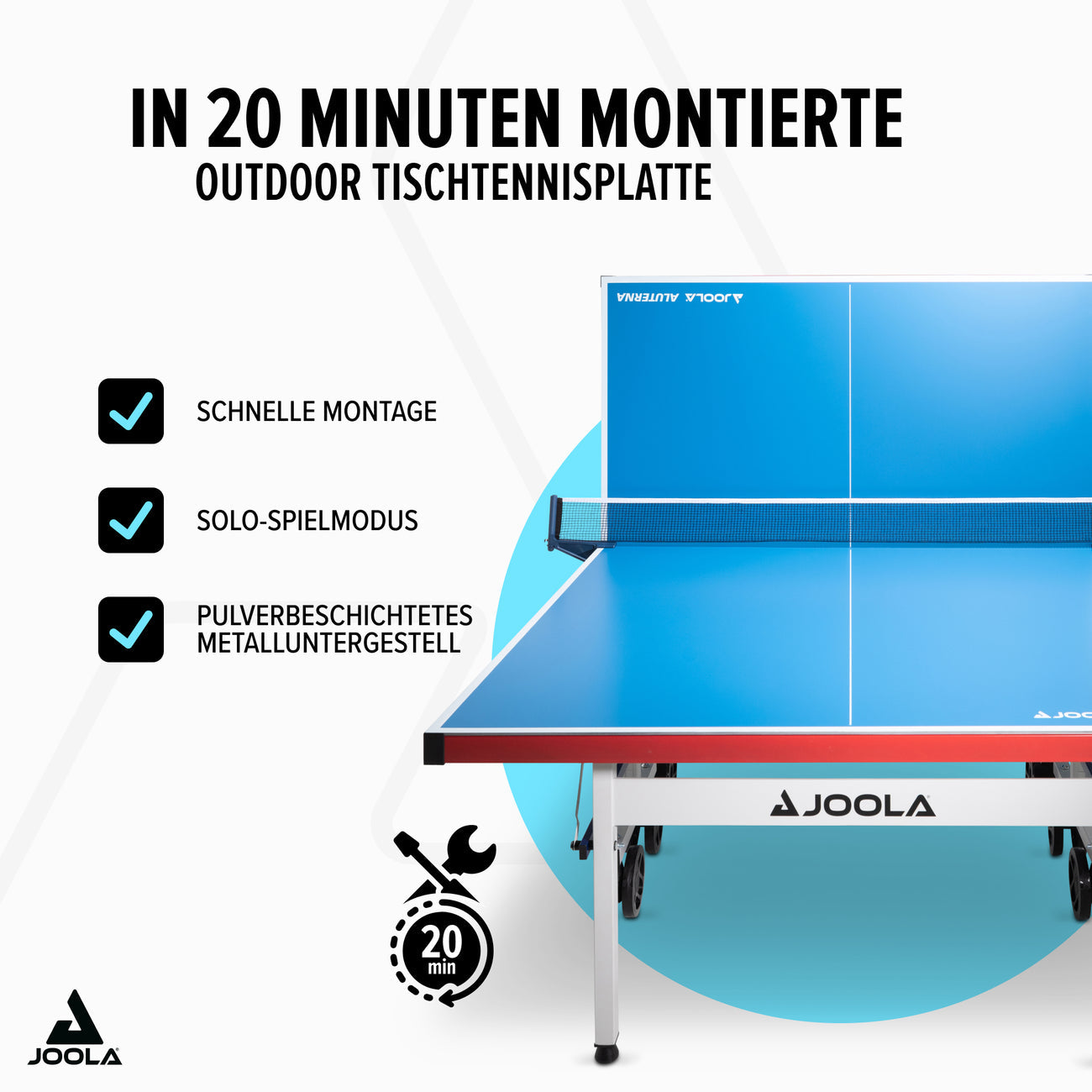JOOLA Tafeltennistafel Aluterna Outdoor