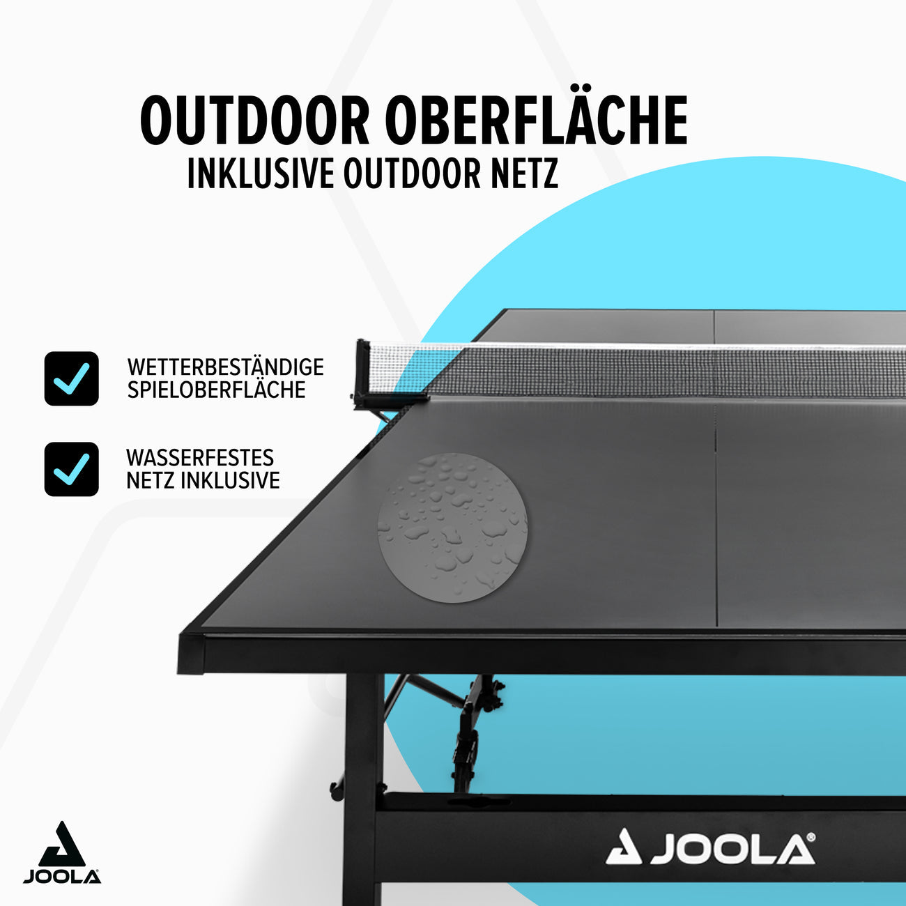 JOOLA Tafeltennistafel Black Outdoor
