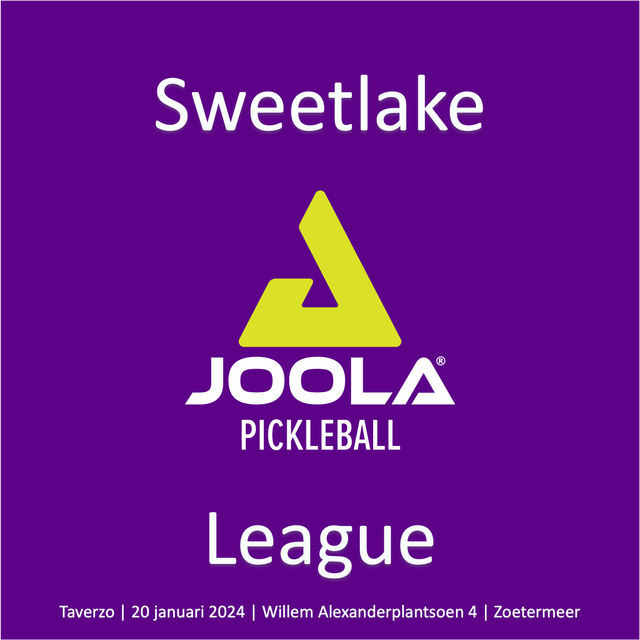 JOOLA Sweetlake Pickleball League