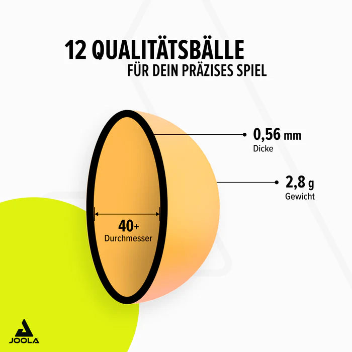 JOOLA Tafeltennisbal Spinball 2-COLOUR