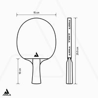 JOOLA Tafeltennisbat Carbon Control