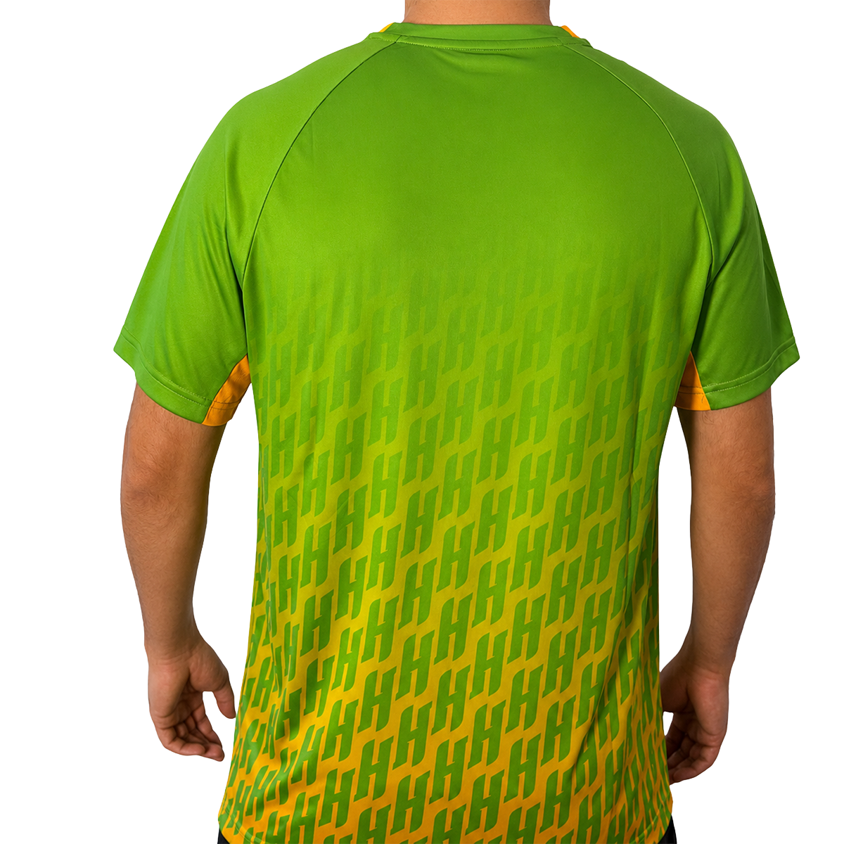 JOOLA Shirt Hugo Calderano Competition Monogram Crossover groen-geel