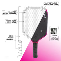 JOOLA TYSON MCGUFFIN MAGNUS 3S 14MM PICKLEBALL PADDLE