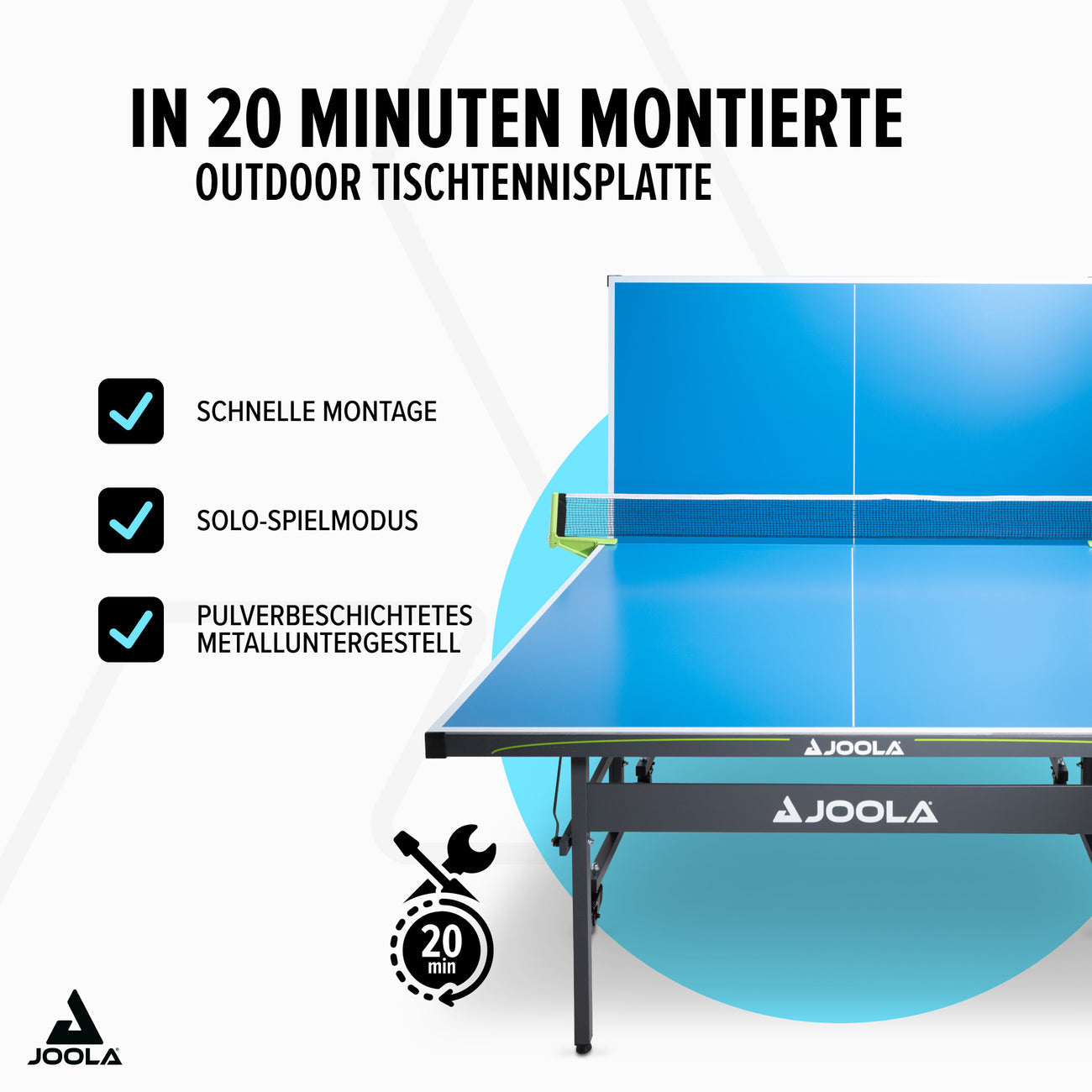 JOOLA Table Tennis Table Rally TL Outdoor