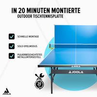 JOOLA Table Tennis Table Rally TL Outdoor